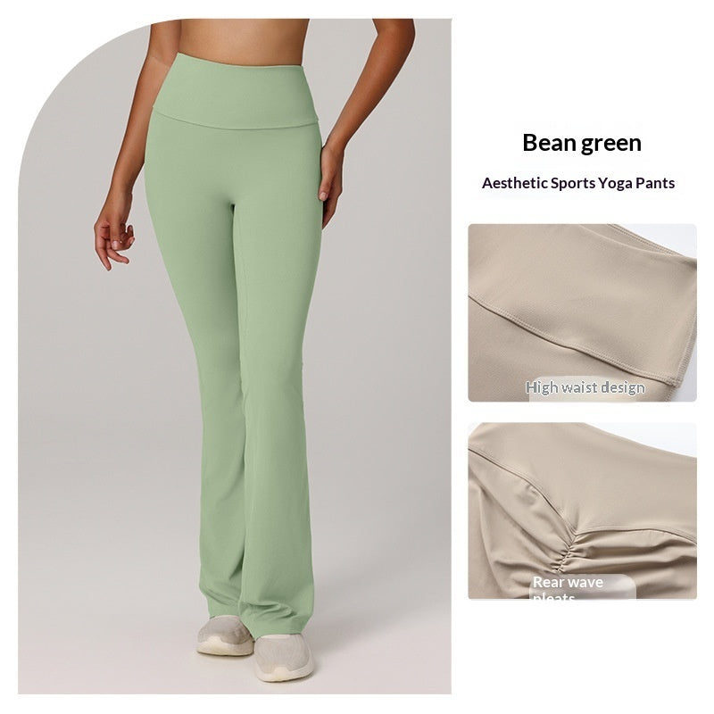 Butt-lifting Fitness Flared Yoga Running And Pilates Pants