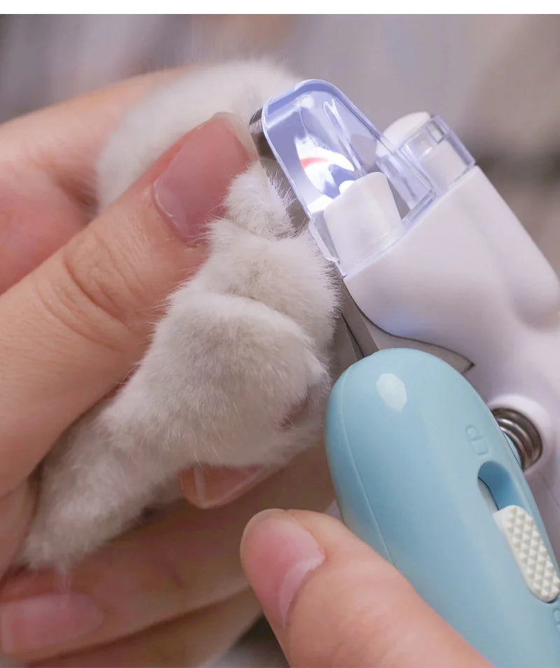 LED Electric Pet Nail Clippers For Safe Precise Trimming