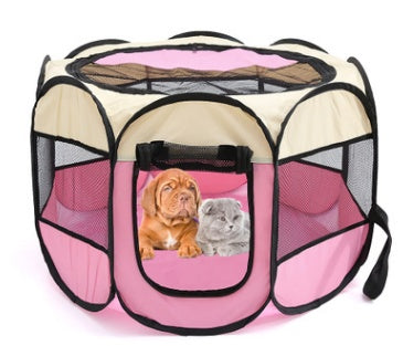 Folding Octagonal Pet Playpen For Dogs And Cats