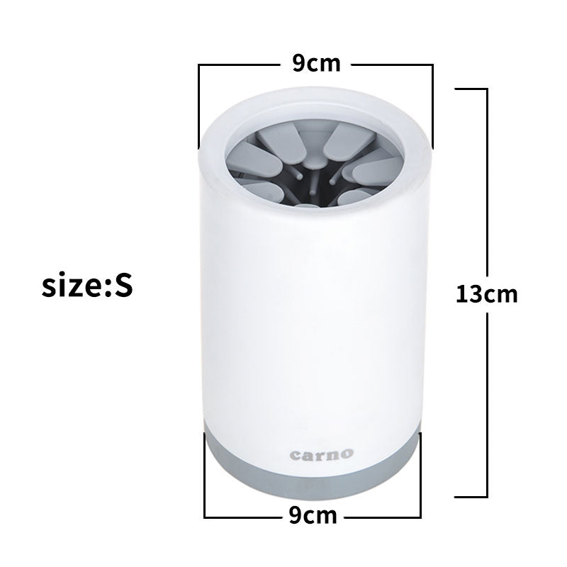 Portable Silicone Pet Paw Cleaner Cup With Comb