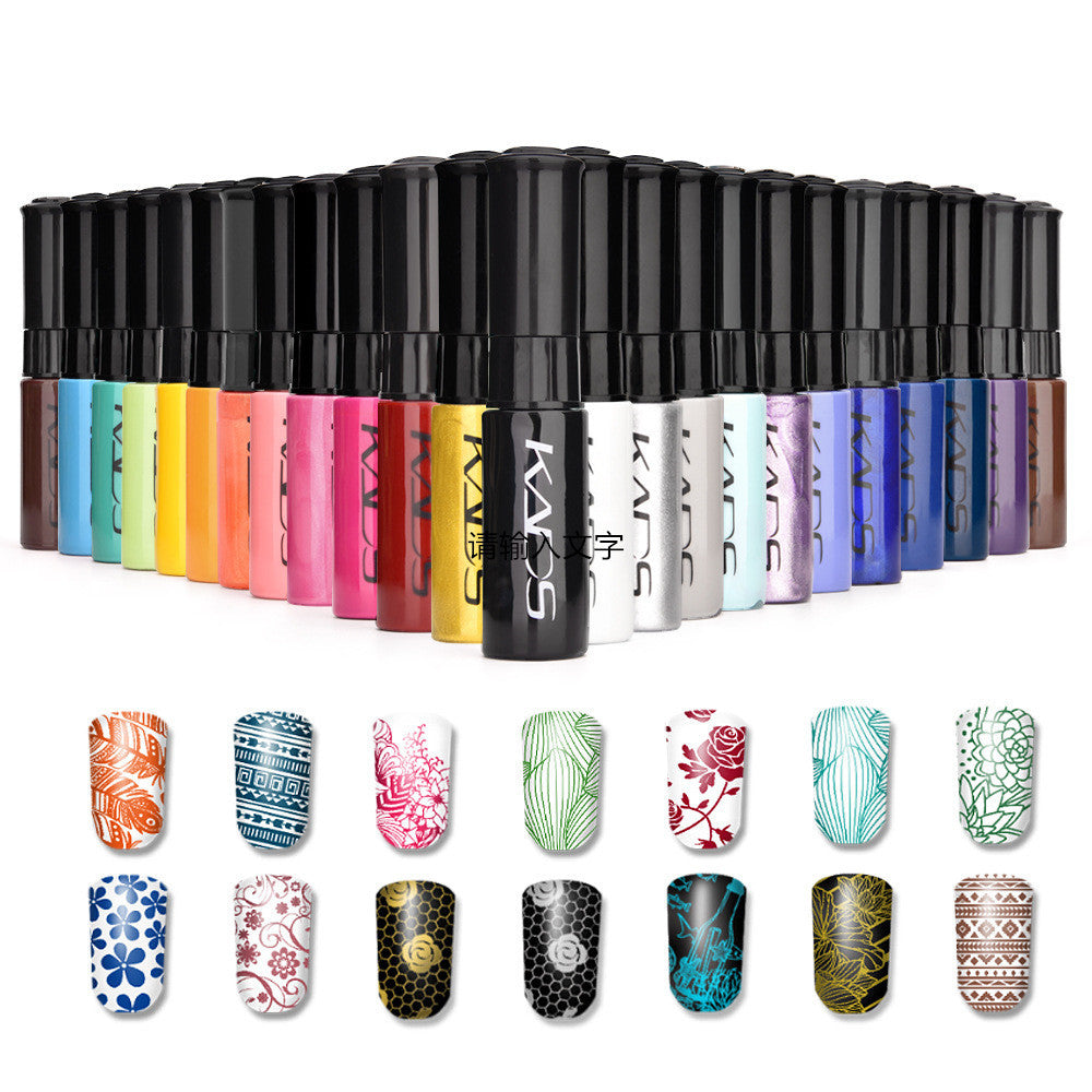 Color Print Nail Art Tubes for At Home Manicures