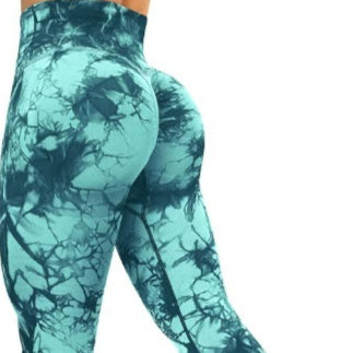 Smoke Series 2 Printed Sports Leggings Fitness Pants