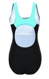 Women's One Piece Retro Multi Color Swimsuit