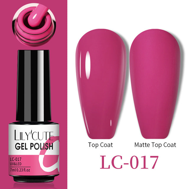 Women's Thermal Gel Nail Paint Colors in Multiple Shades