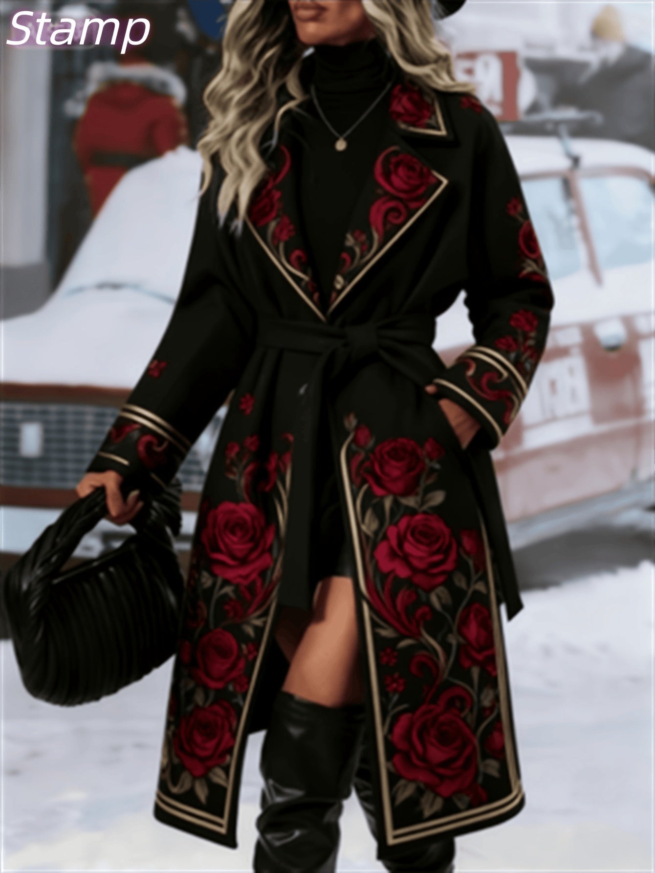 Fashionable Casual Long Coat