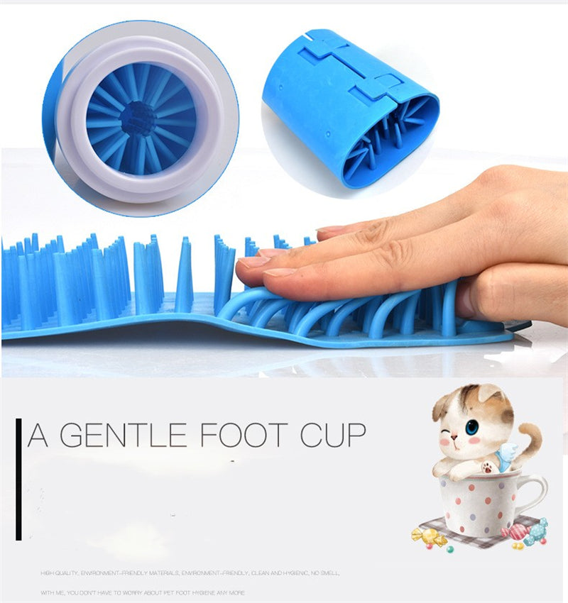 Silicone Pet Paw Cleaner For Gentle Foot Care