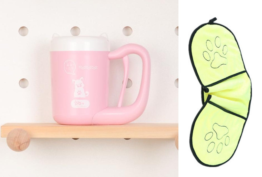 Silicone Pet Paw Washer Cup For Quick Cleaning