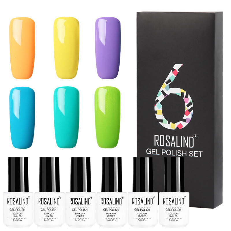 Autumnal Color Gel Polish Nail Set for At Home Manicures-RCTC6 10-Theone Apparel