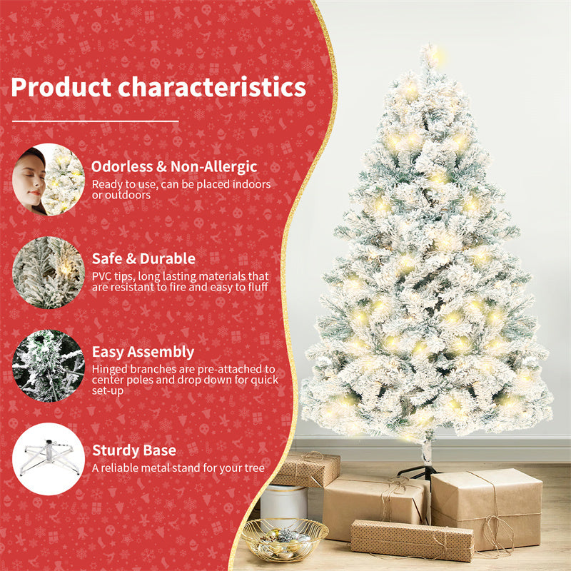 Christmas Tree PVC Artificial Snow Christmas Tree Mall Window Decoration Tree Cedar Christmas Tree Christmas Decoration Supplies-Theone Apparel