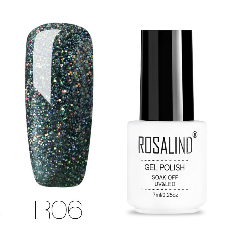 Glittering Stars Sparkly Soak Off Gel Nail Polish-R06-Theone Apparel