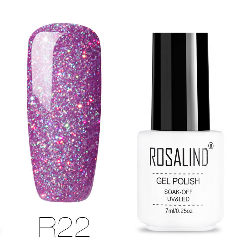 Glittering Stars Sparkly Soak Off Gel Nail Polish-R22-Theone Apparel