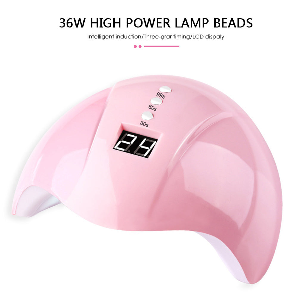 High Powered Adjustable Professional Quality Nail Dryer-Pink-Theone Apparel
