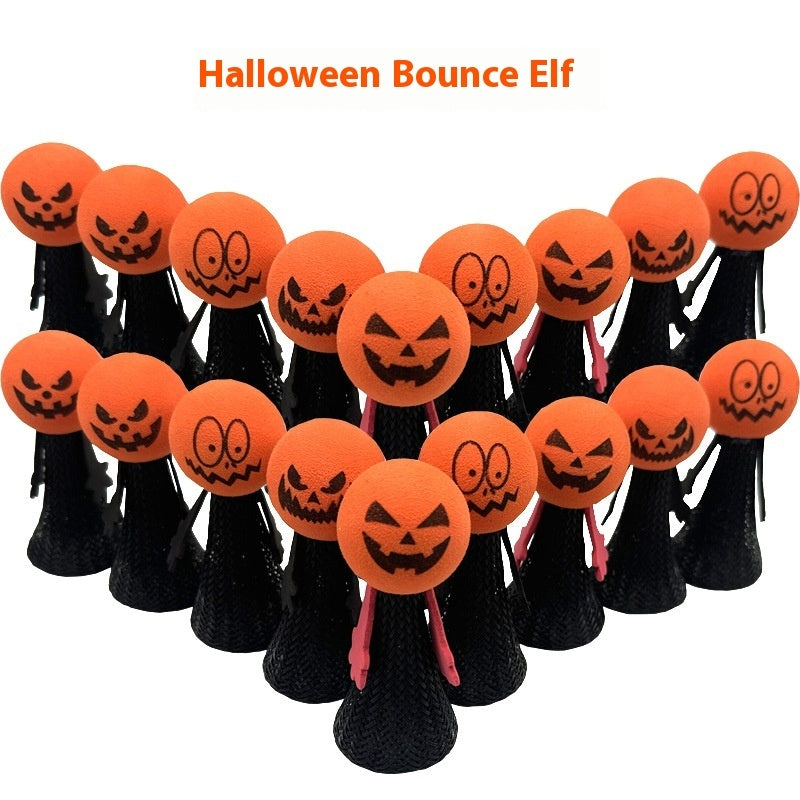 Jack-O-Lantern Elastic Finger Covers for Puppet Shows-Theone Apparel