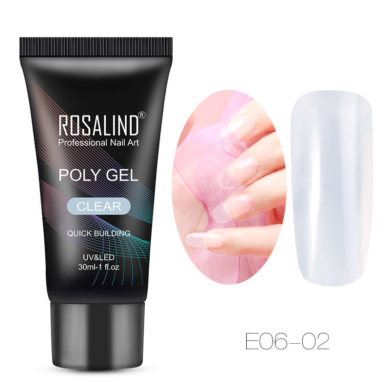 Nail Extension Poly Gel in Neutral Nude Shades-Style 2-Theone Apparel