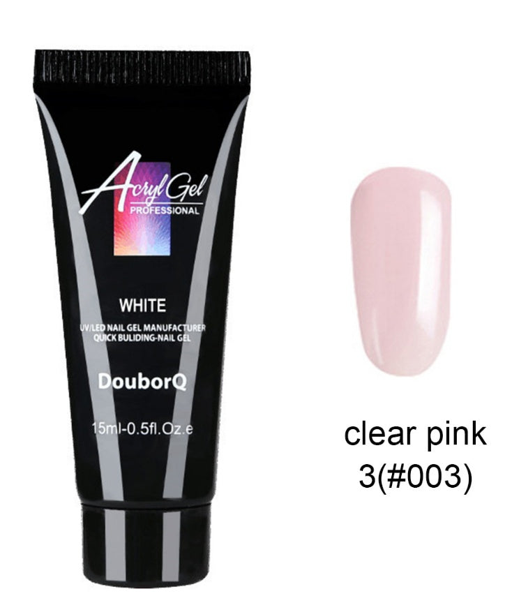 Professional Quality White Poly Gel for DIY Nails-Theone Apparel