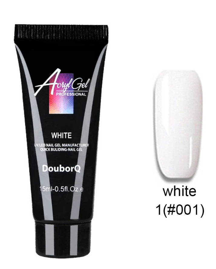 Professional Quality White Poly Gel for DIY Nails-Theone Apparel