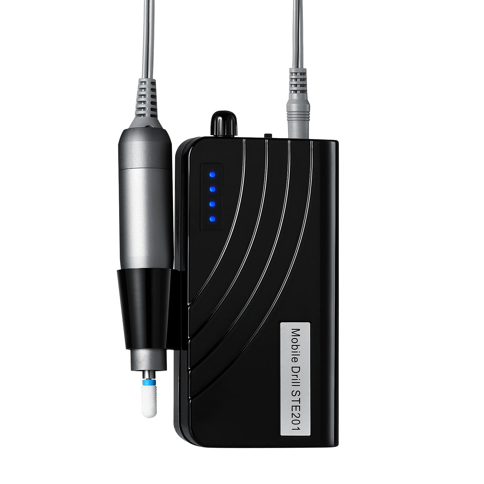 Rechargeable Salon Quality Nail Shaper and Buffer Pen-Black-Theone Apparel