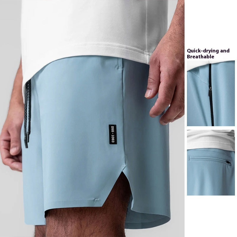 Seamless Performance Shorts with Multi-Pocket Utility Design-Theone Apparel