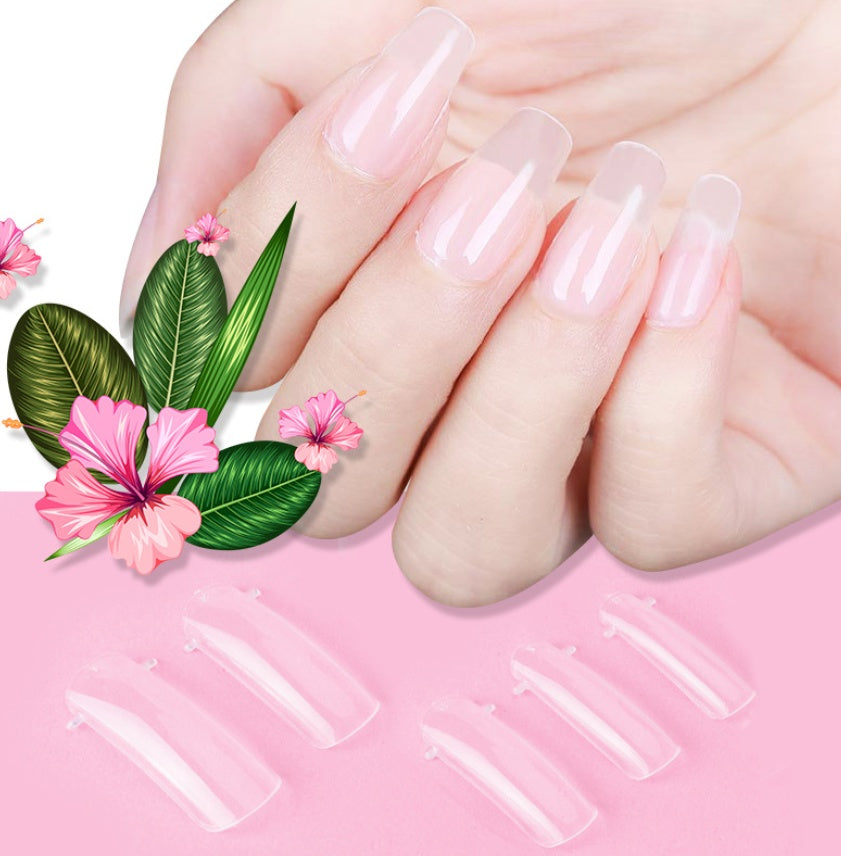 Transparent Nail Extension Poly Gel 100 Piece Set-Theone Apparel