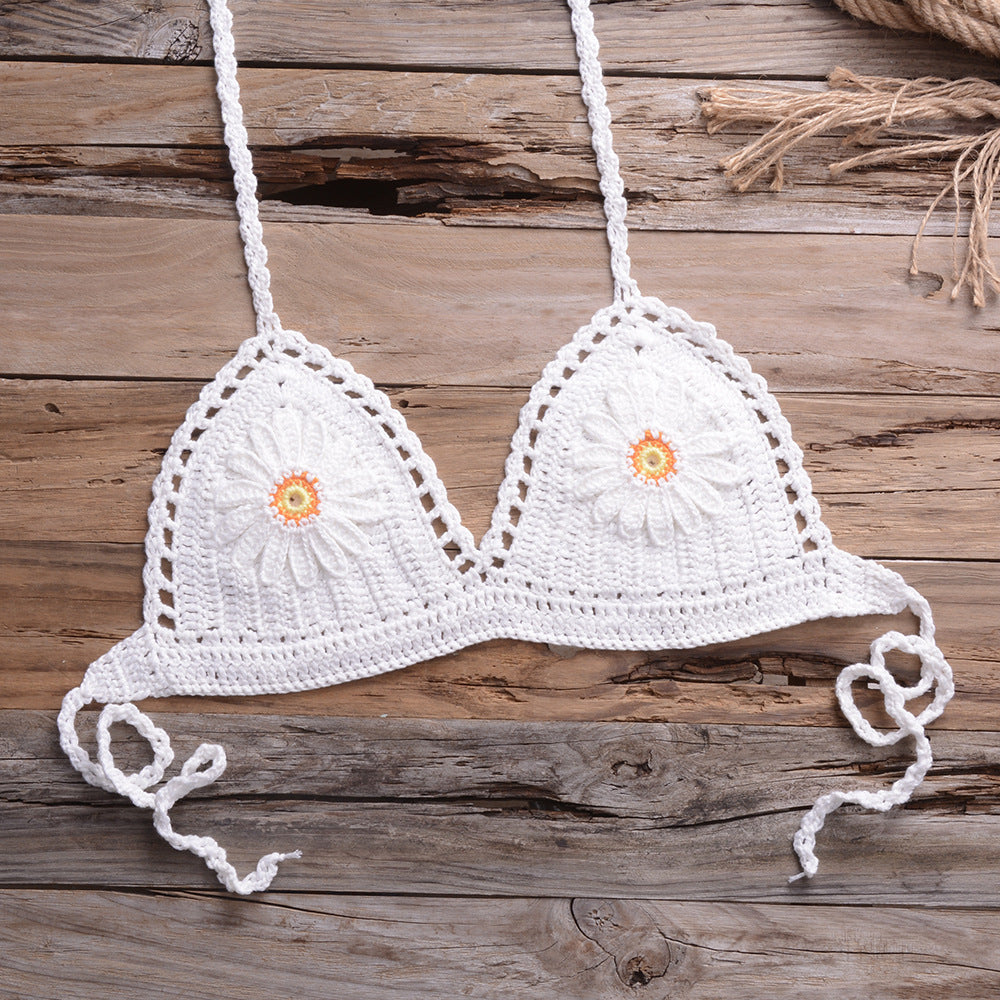 Two-Piece Women’s Bikini for Timeless Summer Beach Fashion-White-Theone Apparel