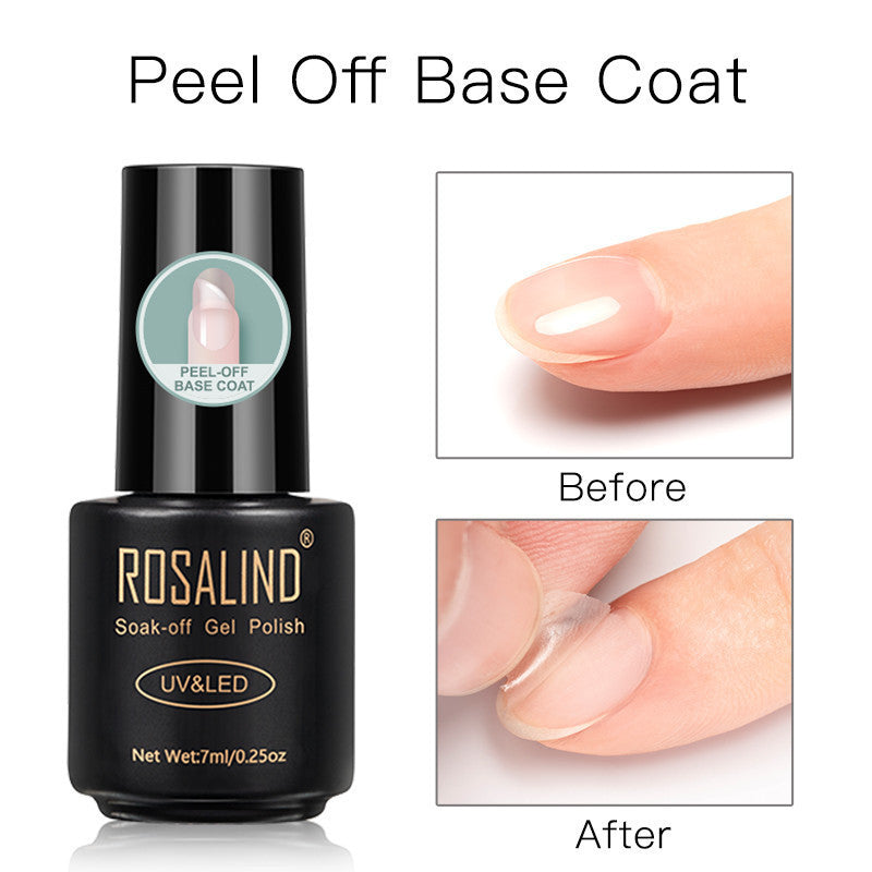 UV Sealed Soak Off Gel Nail Polish in Multiple Colors-RAKBBASE peelable primer-Theone Apparel