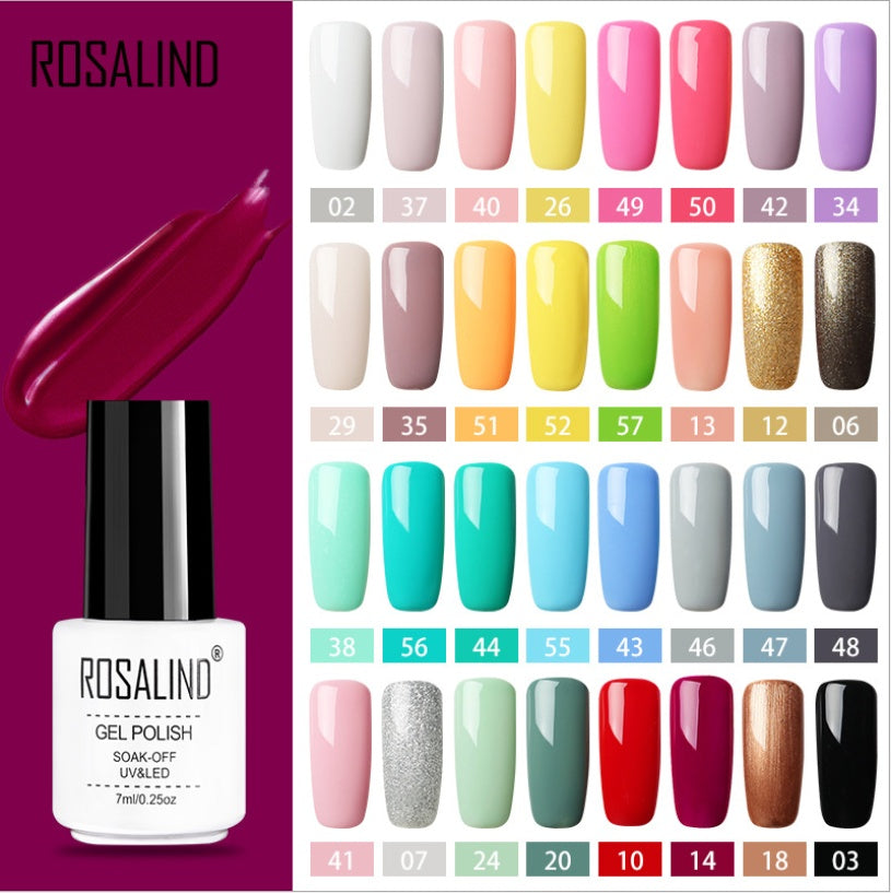 UV Sealed Soak Off Gel Nail Polish in Multiple Colors-Theone Apparel