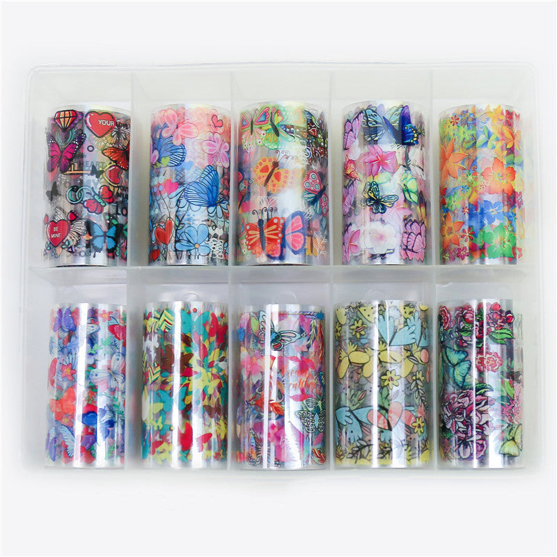 Women's Transfer Paper Floral and Geomtric Design Set-4 style-Theone Apparel