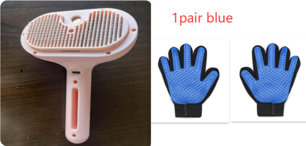 Self Cleaning Pet Comb With Built In Mist Humidifier
