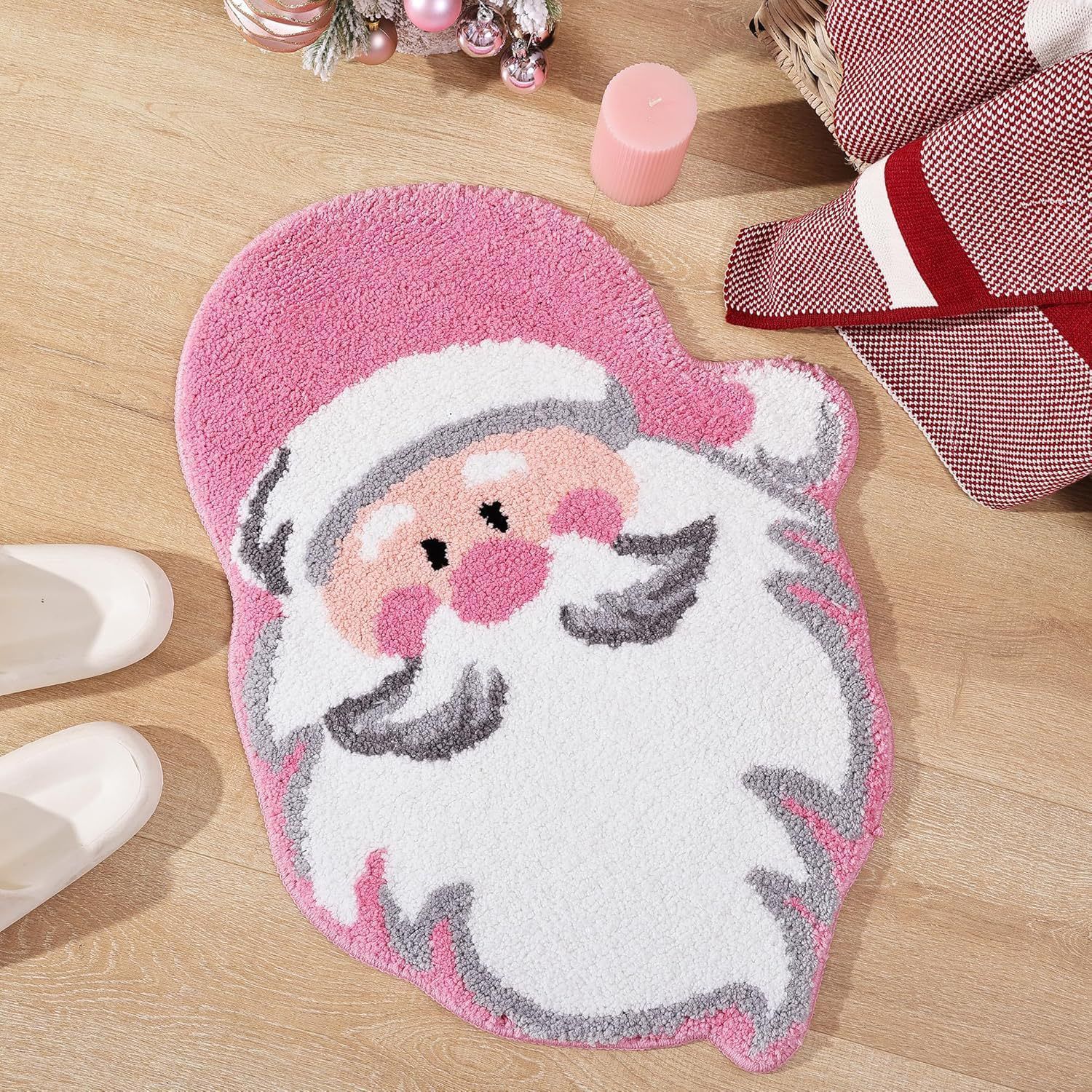 Christmas Tree Home Decoration Ultra Soft Themed Mat