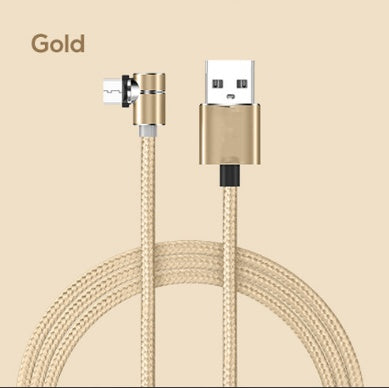 Magnetic Fast?Charging Cable With Swappable Micro?USB, Lightning, Type?C Heads