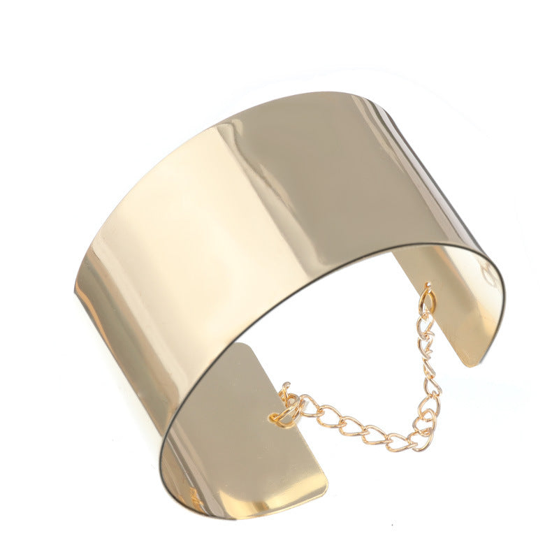 Classy Metallic Cuff Bracelet