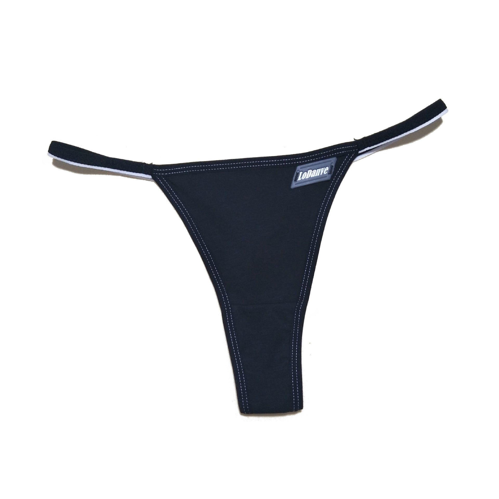 Tanga con borde festoneado simple