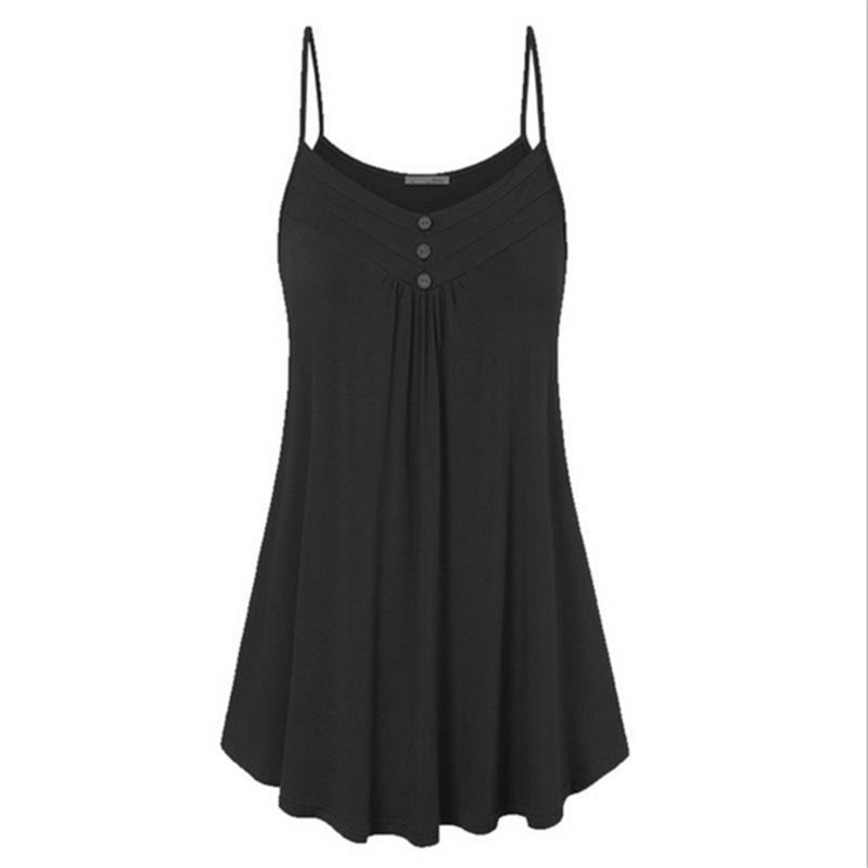 Réservoir de camisole en vrac plissé