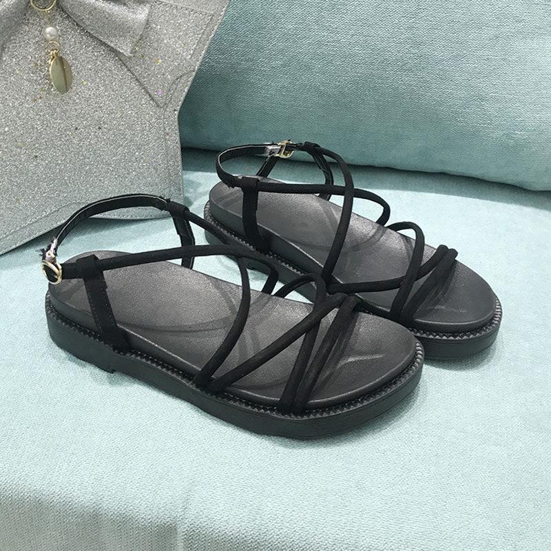 Strapped In Runaround Platform Sandals