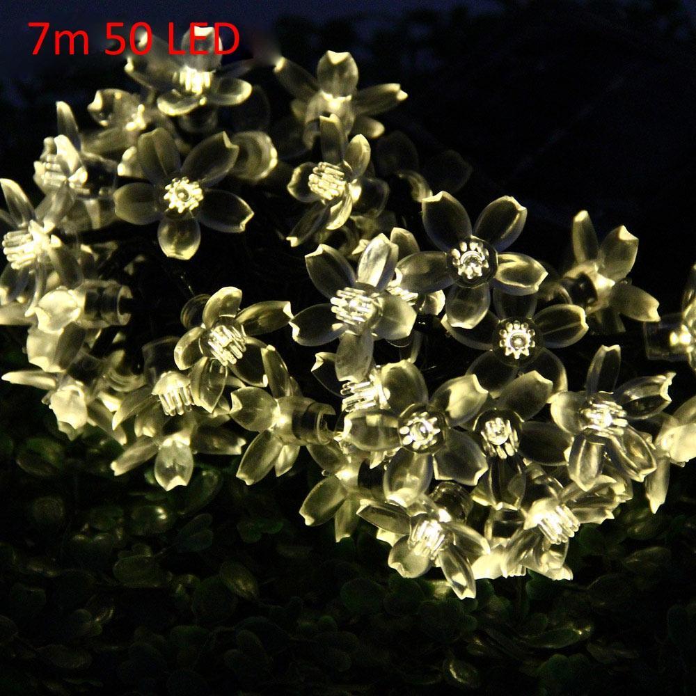 Blossom Shaped LED Solar String Ornament - THEONE APPAREL