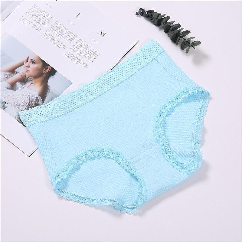 High Rise Hipster Panty mit Herzen und Spitze