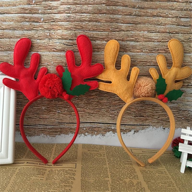 Christmas Antlers Kids Party Headband - Theone Apparel