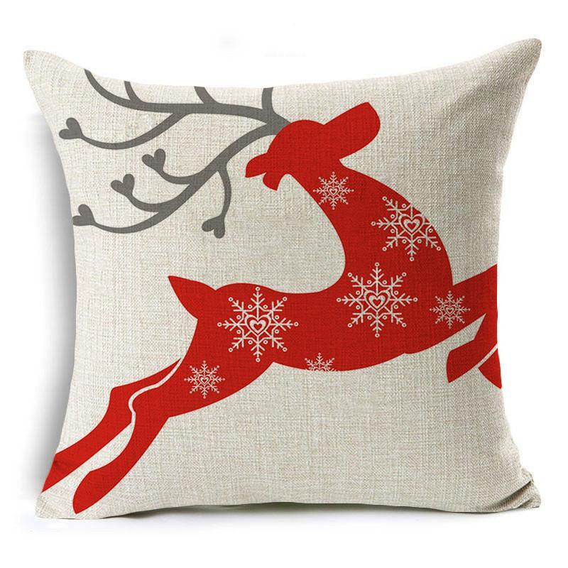 Christmas Tidings Printed Pillow Covers - Theone Apparel