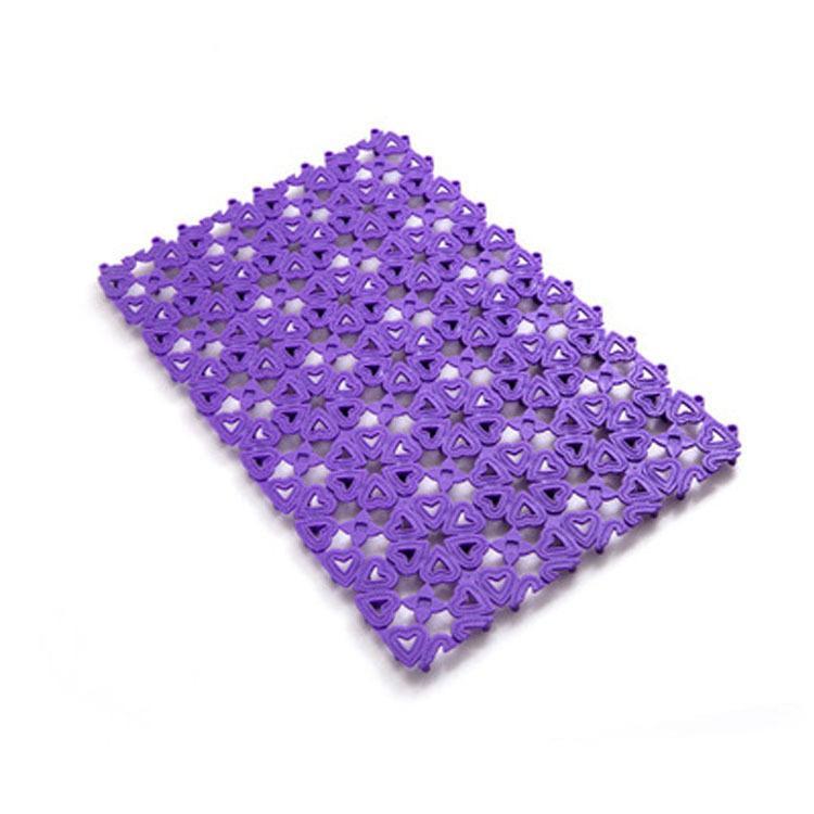 Extra Thick Nonslip Bubble Bath Mat-Purple-Theone Apparel