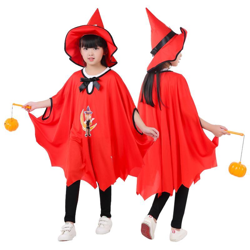 Full Set Halloween Little Witch Girl Costume - Theone Apparel