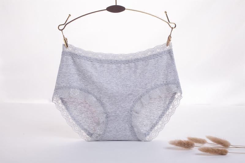 Panty hipster con rivestimento in pizzo