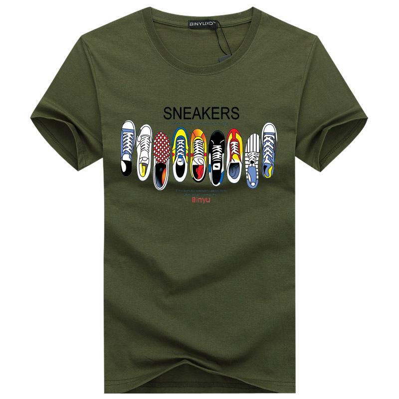 Sneaker hoofdschoengoeroe -shirt