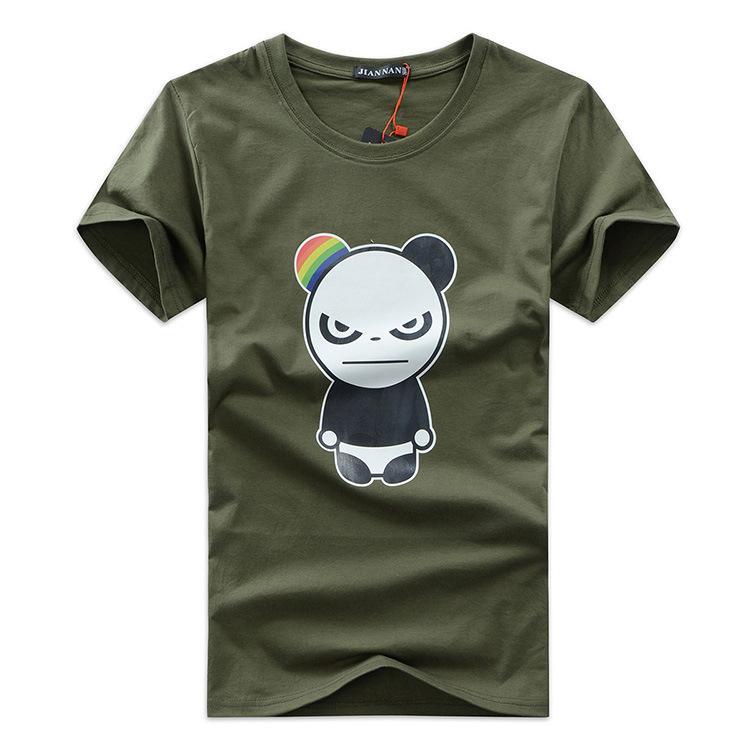 SCuzzata per la camicia di panda arcobaleno