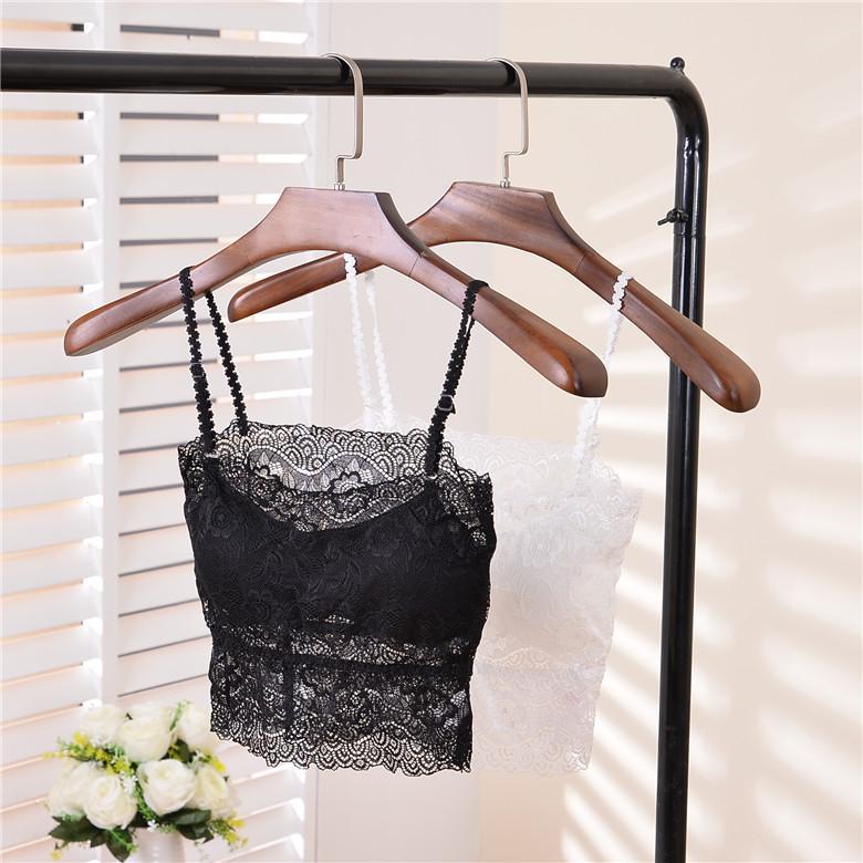 Half Shirt Black Lace Bralette - Theone Apparel