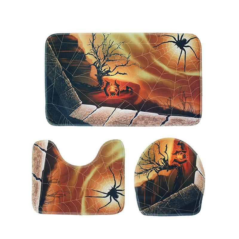 Halloween om Bath Mat Set te onthouden