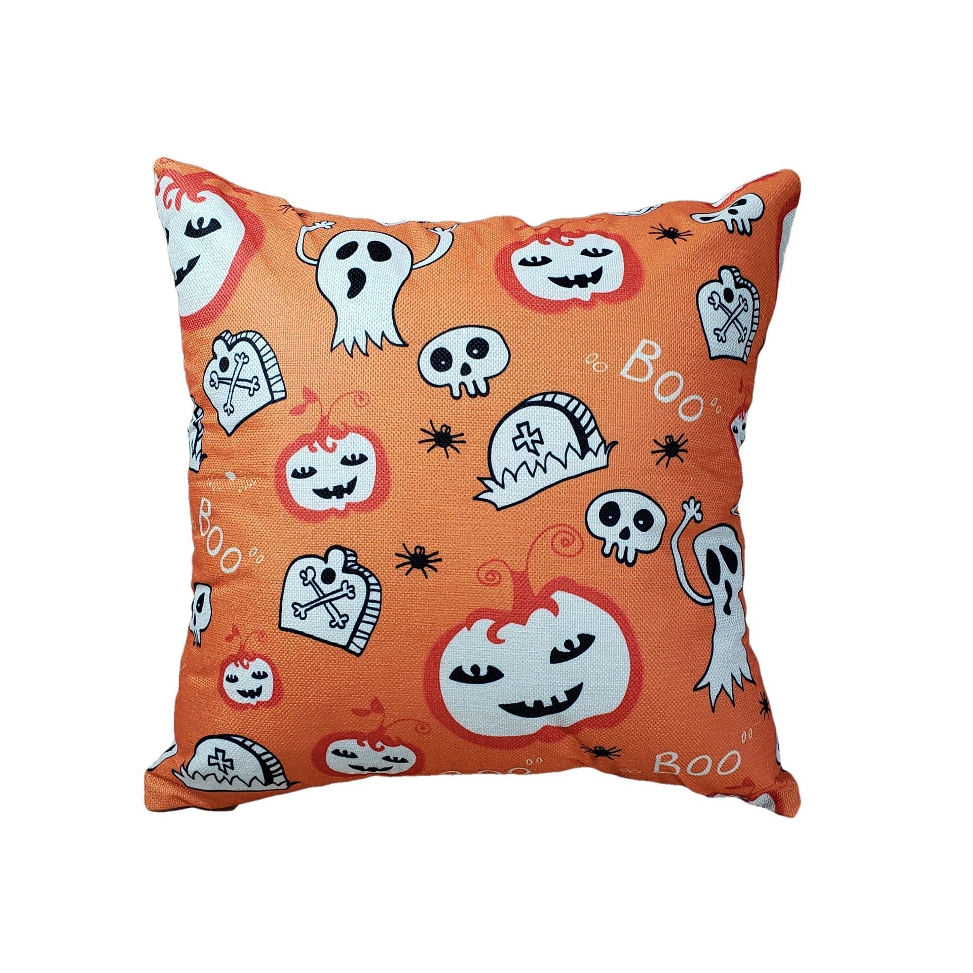 Fundas de almohada con estampado de Halloween embrujado