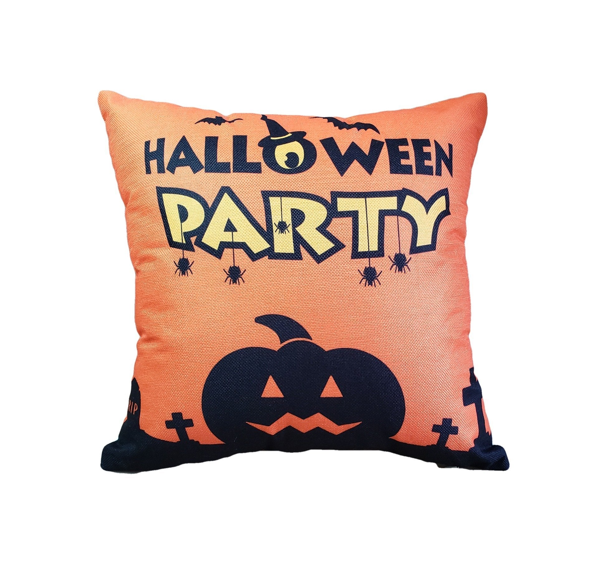 Fundas de almohada con estampado de Halloween embrujado