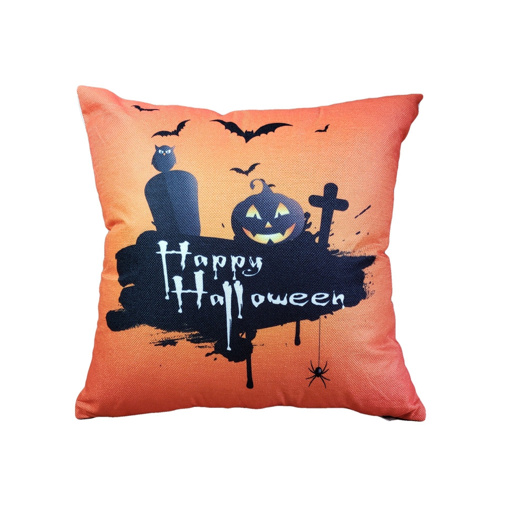 Fundas de almohada con estampado de Halloween embrujado