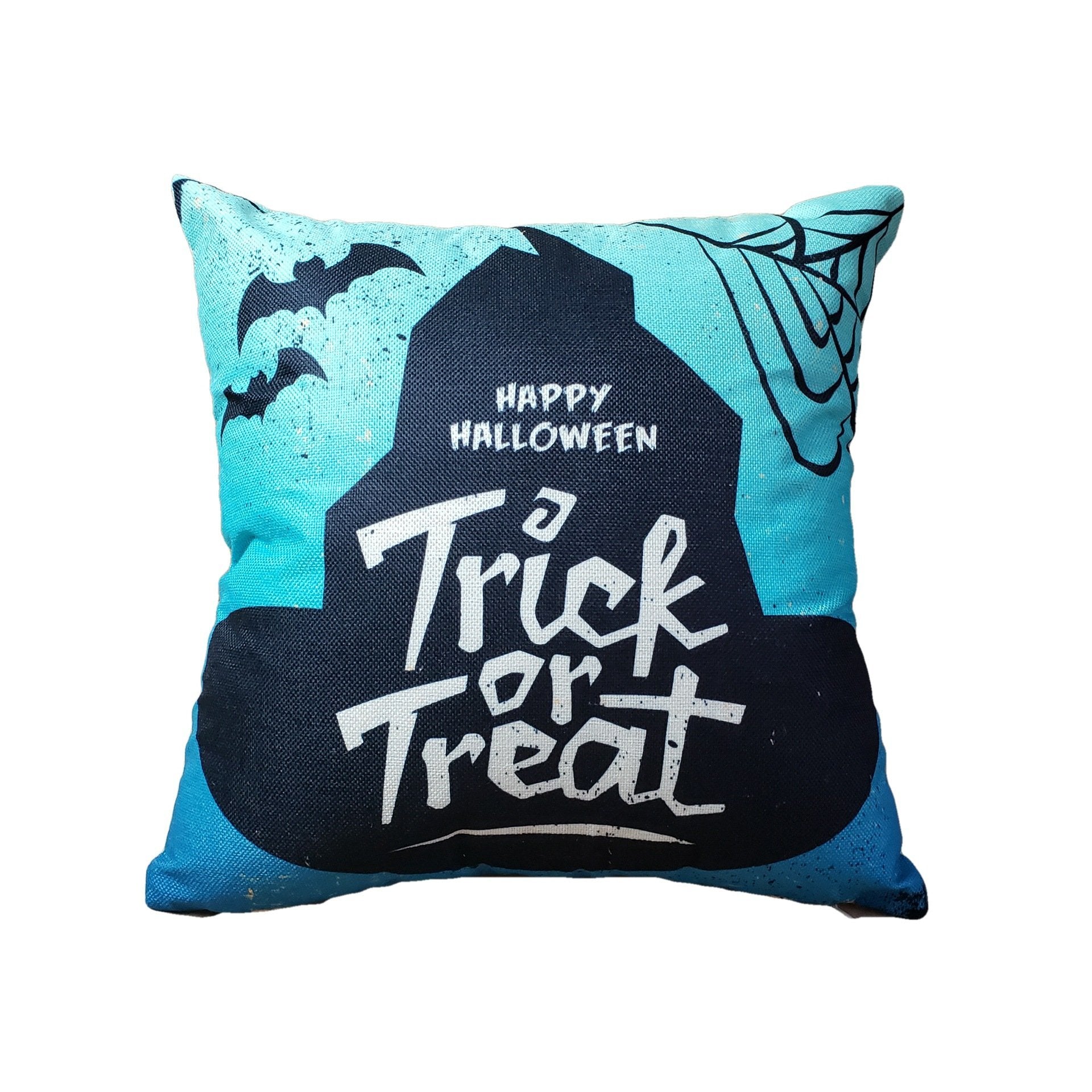 Fundas de almohada con estampado de Halloween embrujado