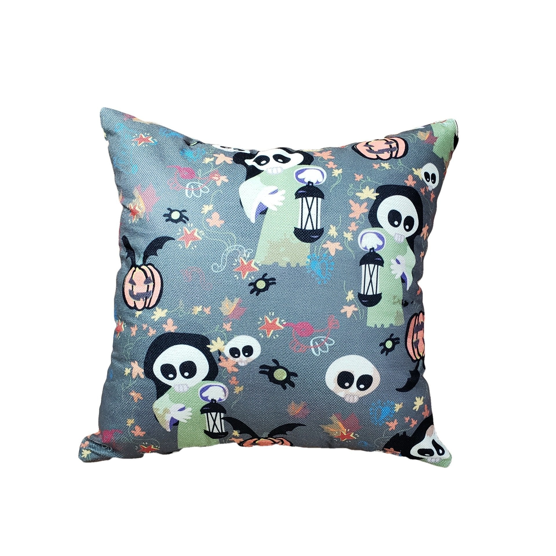 Fundas de almohada con estampado de Halloween embrujado